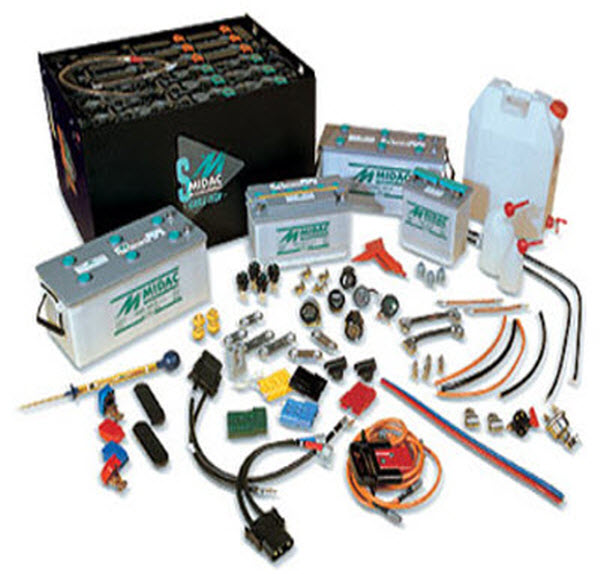 Batteries Chargers & Accessories Forklift parts 